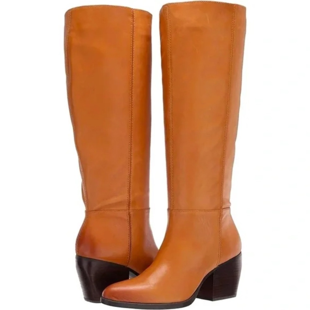 Naturalizer Women's Tan Heeled Boots